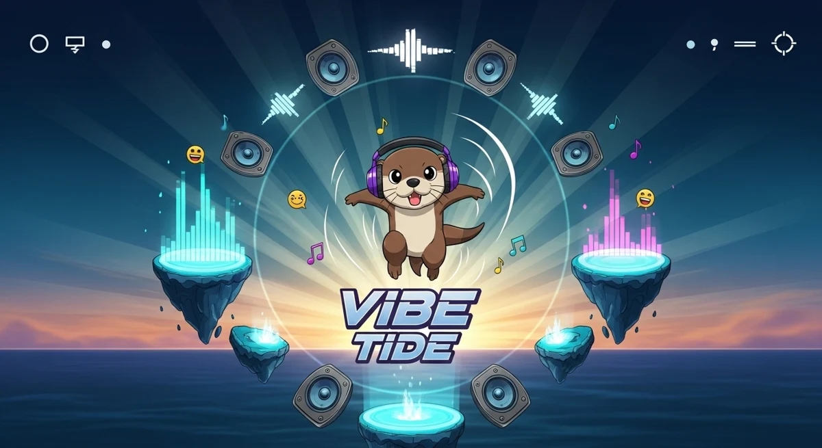 VibeTide MCP project artwork with its otter character